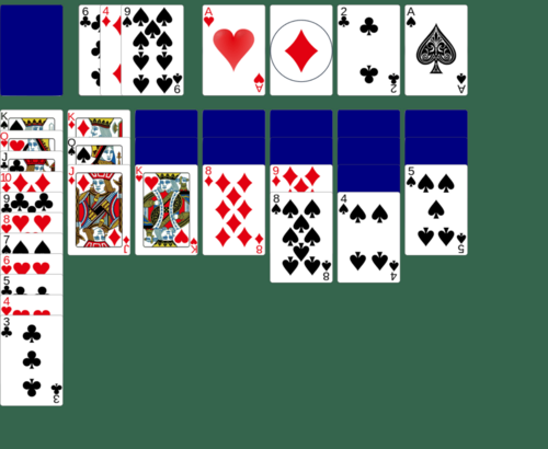 Klondike (3 Card) gameplay